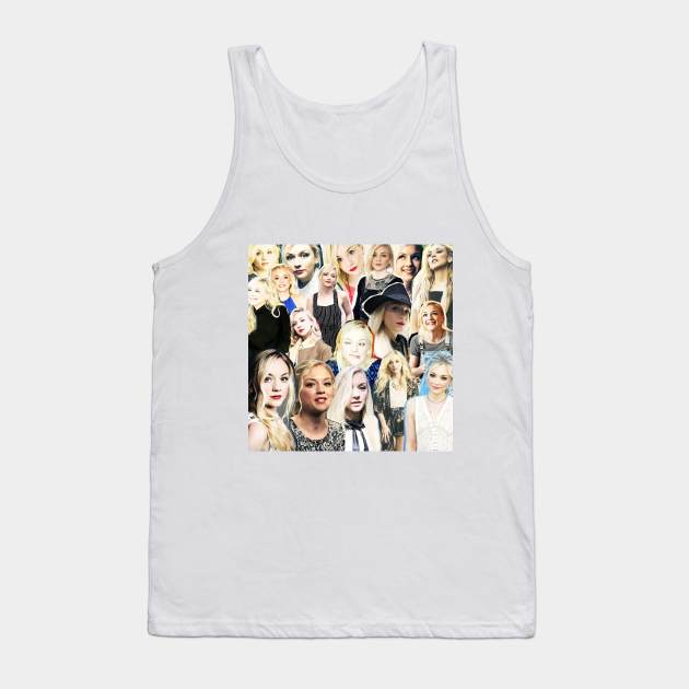 Emily Kinney Collage Tank Top by lunalovebad